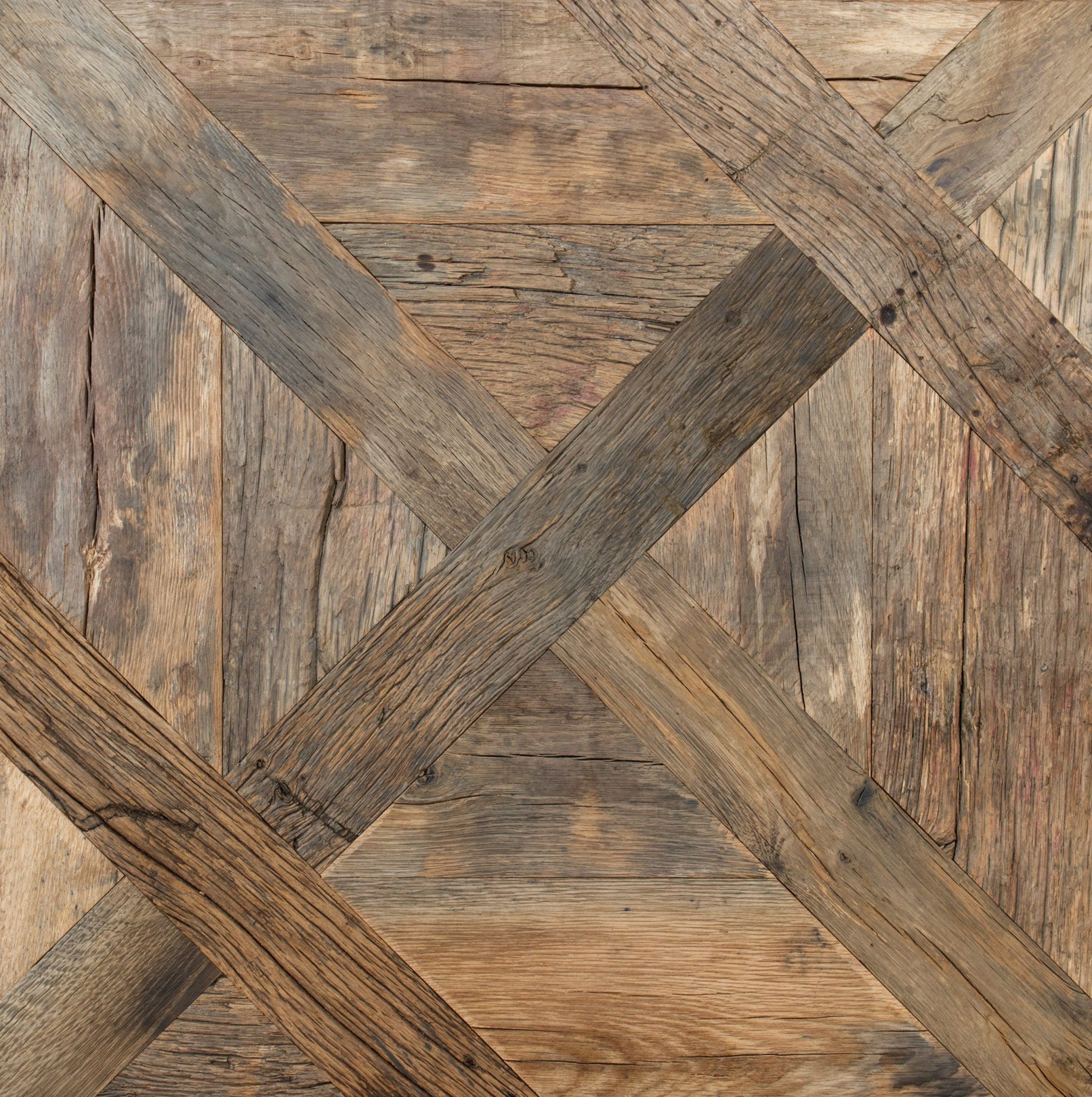 Antique Oak | 201612140011 Louvre Original Industrial Oak | White & White
